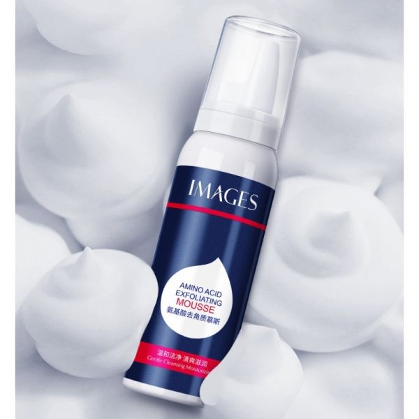 Exfoliating cleansing mousse roll with amino acids Images 80 ml